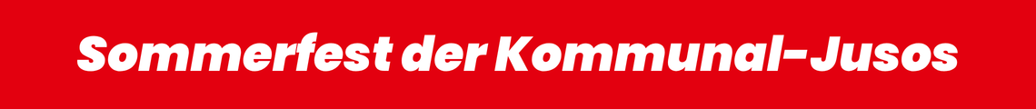 Sommerfest der Kommunal-Jusos 2026